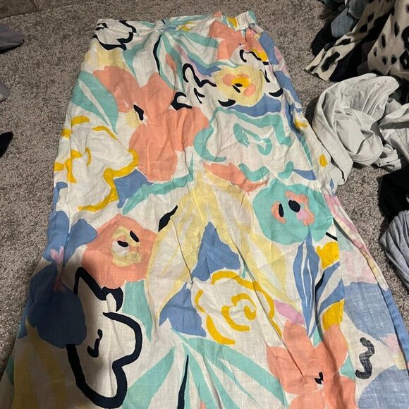 Rachel Zoe small linen skirt - Picture 1 of 7